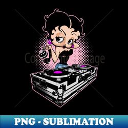 BETTY BOOP TURNTABLES - 20 - Sublimation-Ready PNG File - Perfect for Sublimation Mastery