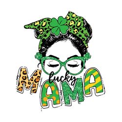 lucky mama svg, patrick svg, st patrick mom svg, lucky mom svg, leopard st patrick, leopard mama svg, shamrock svg, luck