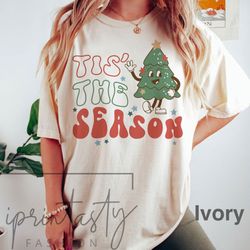 tis the season christmas t-shirt, cute tee, christmas t shirt, holiday apparel, christmas shirt, iprintasty christmas co