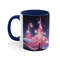 Festive Mug Christmas Tree Wrap Coffee Mug Seasonal Decor Tea Cup Holiday Drinkware Festive Season Cup Pink Christmas Tree Pinkmas Decor 4.jpg
