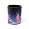 Festive Mug Christmas Tree Wrap Coffee Mug Seasonal Decor Tea Cup Holiday Drinkware Festive Season Cup Pink Christmas Tree Pinkmas Decor 7.jpg