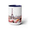 French Mug Large France Mug Paris Coffee Mug Paris Pastries Mug 15oz Two Tone French Tea Cup Unique Paris Themed Cup 2.jpg