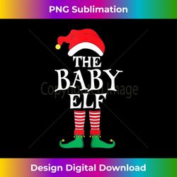 Baby Elf Costume Family Matching Pajama Christmas Party Tank Top - Bespoke Sublimation Digital File - Immerse in Creativity with Every Design