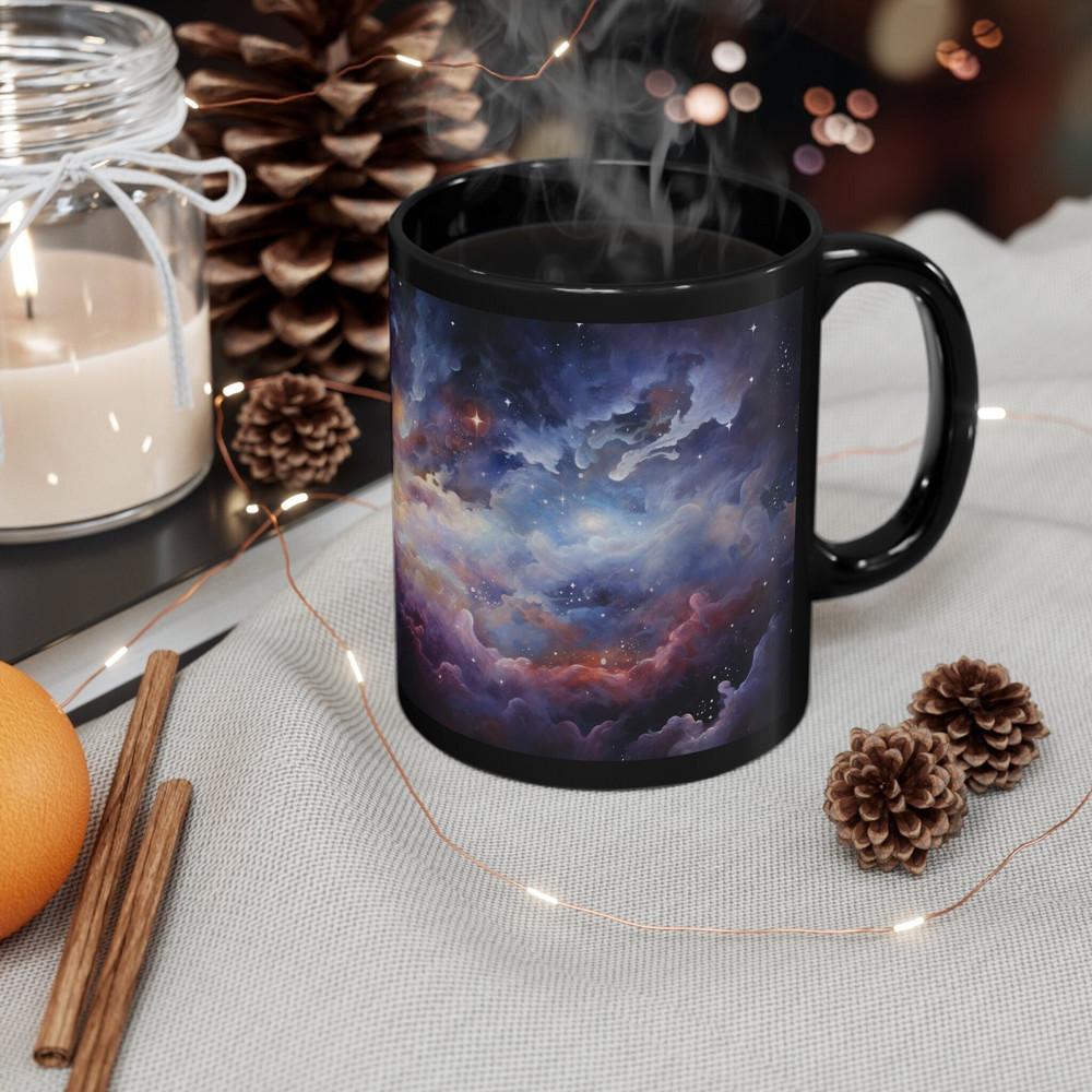 Galaxy Coffee Mug Space Mug Celestial Coffee Cup Outer Space Mug Star Tea Cup Galaxy Inspired Coffee Mug Space Lover Tea Mug Celestial Gift 1.jpg