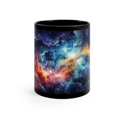 galaxy mug celestial design coffee cup celestial decorations tea mug outer spac