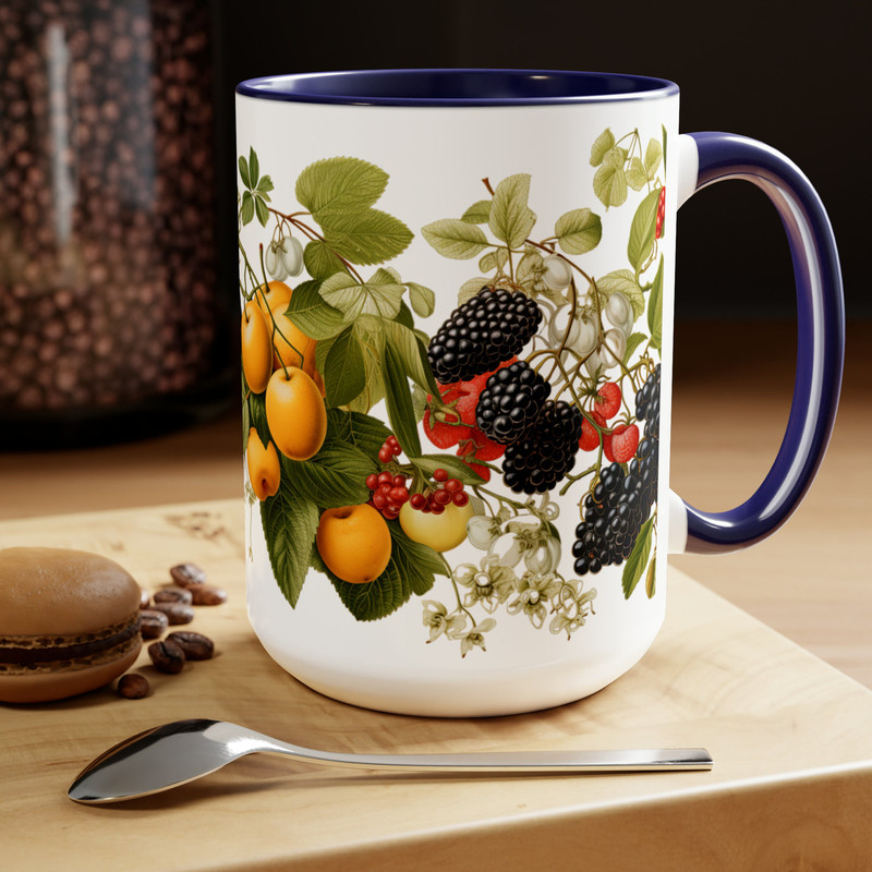 Garden Lovers Mug Kitchen Decor Coffee Mug Nature Inspired Drinkware Whimsical Garden Scene Cup Cozy Kitchen Decor Mug Floral Drinkware 5.jpg