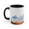 Mountains And Forest Mug 11oz Ceramic Mountain Landscape Illustration Coffee Mug Forest Landscape Tea Mug Outdoor Adventure Tea Cup Gift 3.jpg