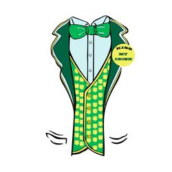 st patricks day tuxedo leprechaun suit svg, patrick svg, leprechaun suit svg, tuxedo svg, suit svg, leprechaun svg, lepr
