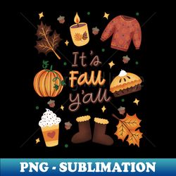 Fall Greetings - Instant PNG Sublimation Download - Create with Confidence