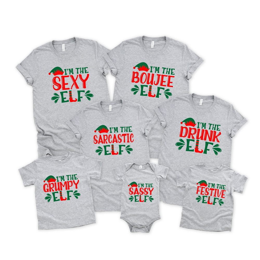 Elf Custom Christmas Shirt, Christmas Gifts, Family Shirt, Christmas 2022 Custom Shirt, Christmas Tee, Merry Christmas, Family Christmas.jpg