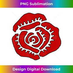 Begonia Flower Red Scarlet Hippie Festival Jam Band Floral - Crafted Sublimation Digital Download - Access the Spectrum of Sublimation Artistry