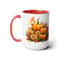 Pumpkin Fall Coffee Mug Pumpkin And Leaves Tea Mug Fall Lover Mug Gift Seasonal Cup Fall Season Gift Autumn Lover Gift Pumpkin Fall Tea Cup 3.jpg
