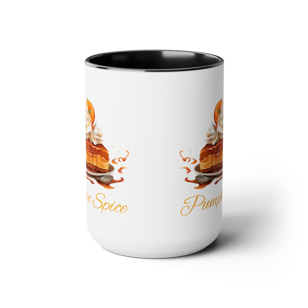 Pumpkin Pie Coffee Mug Fall Dessert Mug Thanksgiving Mug Gift Pumpkin Spice Holiday Coffee Cup Large Ceramic Thanksgiving Pumpkin Spice Cup 7.jpg