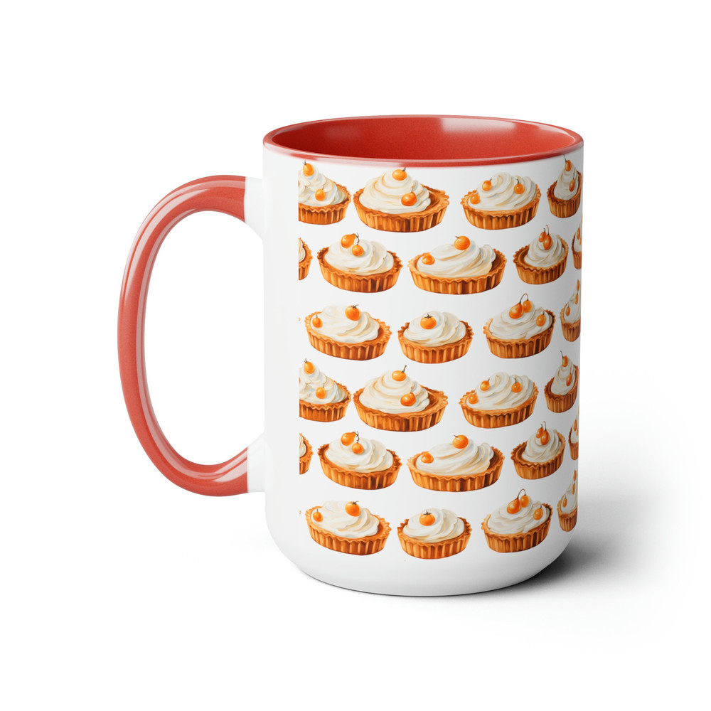 Pumpkin Pie Mug Autumn Dessert Mug Thanksgiving Coffee Mug Season Coffee Mug Pastry Mug Fall Dessert Coffee Mug Seasonal Holiday Gift Mug 2.jpg