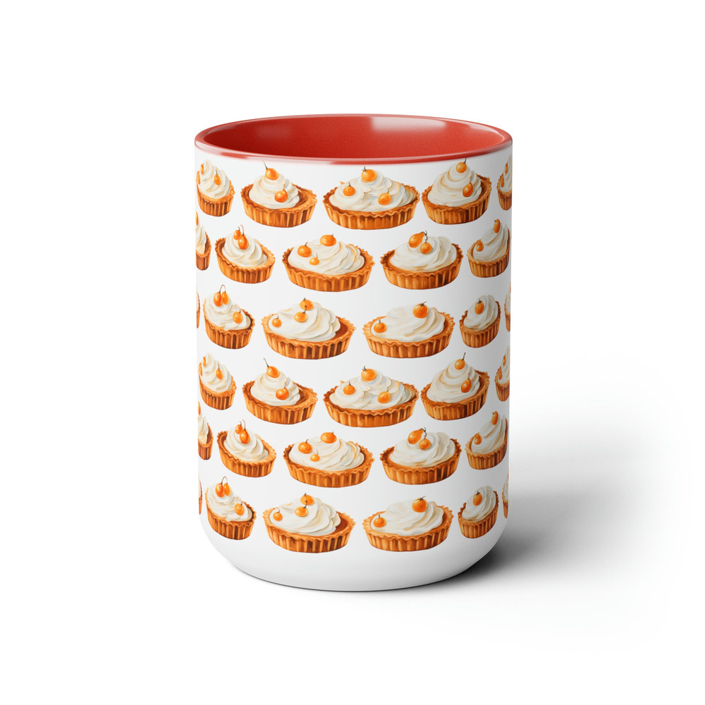 Pumpkin Pie Mug Autumn Dessert Mug Thanksgiving Coffee Mug Season Coffee Mug Pastry Mug Fall Dessert Coffee Mug Seasonal Holiday Gift Mug 3.jpg