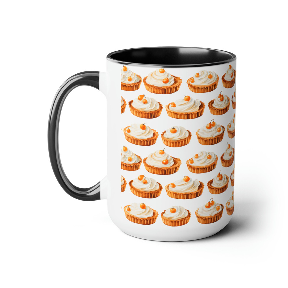 Pumpkin Pie Mug Autumn Dessert Mug Thanksgiving Coffee Mug Season Coffee Mug Pastry Mug Fall Dessert Coffee Mug Seasonal Holiday Gift Mug 6.jpg