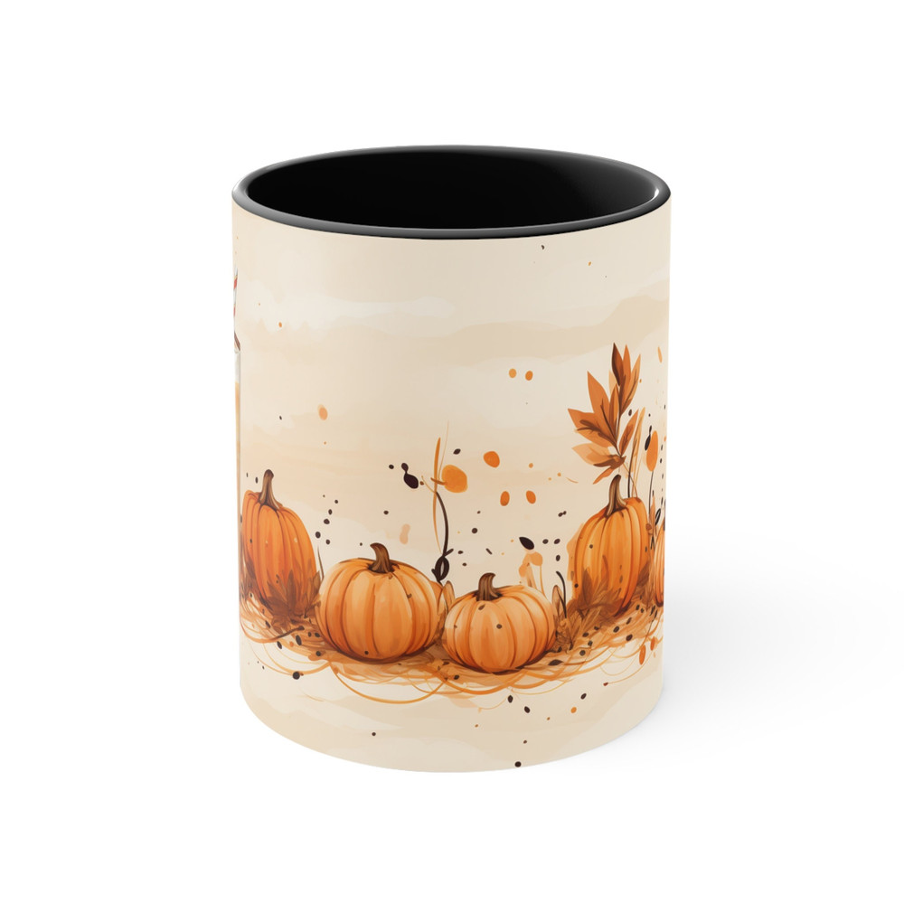 Pumpkin Spice Coffee Mug Latte Coffee Mug Autumn And Fall Inspired Mug Fall Theme Tea Cup Seasonal Autumn Mug Latte Cup Frappuccino Cup 3.jpg