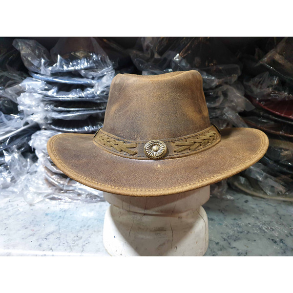 Western Rodeo Crazy Horse Leather Hat (3).jpg