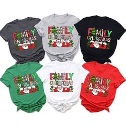 family christmas crew 2023 matching shirts,xmas family reunion sweatshirt,family xmas holiday hoodie,christmas crew shir