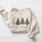 Christmas Trees Sweatshirt, Merry Christmas Sweatshirt, Holiday Sweater, Womens Holiday Sweatshirt, Christmas Shirt, Winter Sweatshirt.jpg