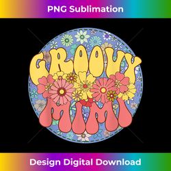 Groovy Mimi Retro Matching Family Baby Shower Hippie - Contemporary PNG Sublimation Design - Chic, Bold, and Uncompromising