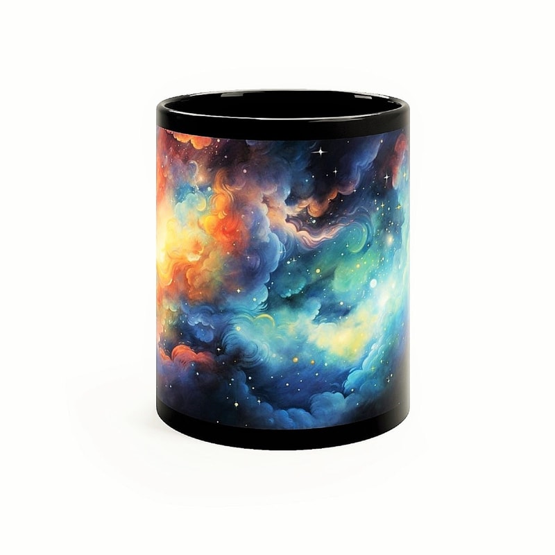 Space Coffee Mug Celestial Coffee Cup Galaxy Theme Tea Mug Space Lover Coffee Mug Outer Space Cup Starry Night Sky Tea Mug Space Lover Gift 2.jpg