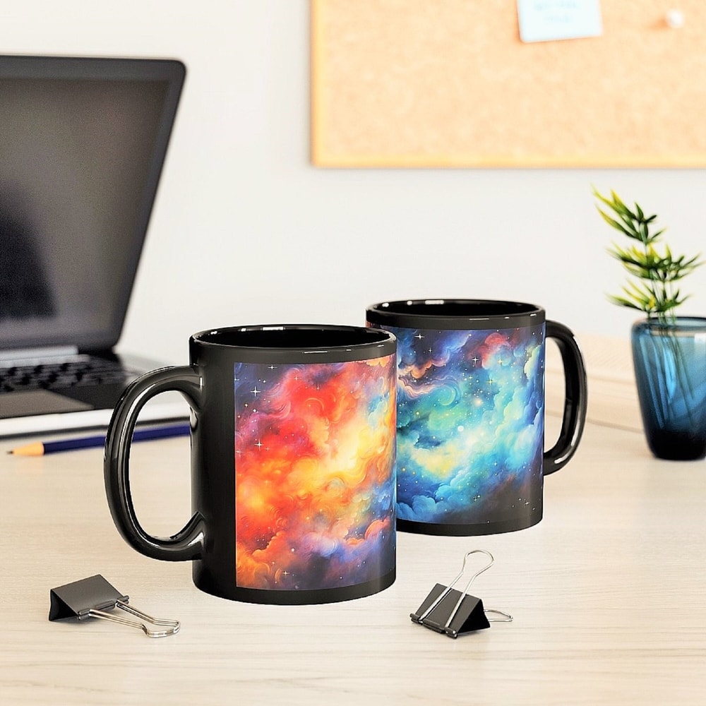 Space Coffee Mug Celestial Coffee Cup Galaxy Theme Tea Mug Space Lover Coffee Mug Outer Space Cup Starry Night Sky Tea Mug Space Lover Gift 3.jpg