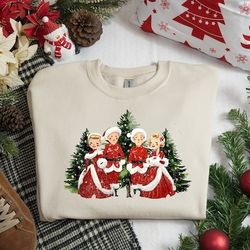 Christmas White Movie Sweatshirt, Christmas Movies Sweatshirt, Christmas Song Shirt, Christmas Sweater, Christmas Gifts,