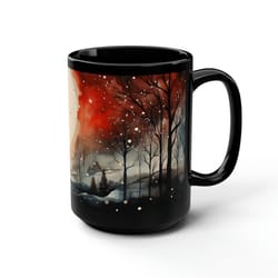 vintage christmas mug 15oz christmas coffee mug christmas gift tea cup christma