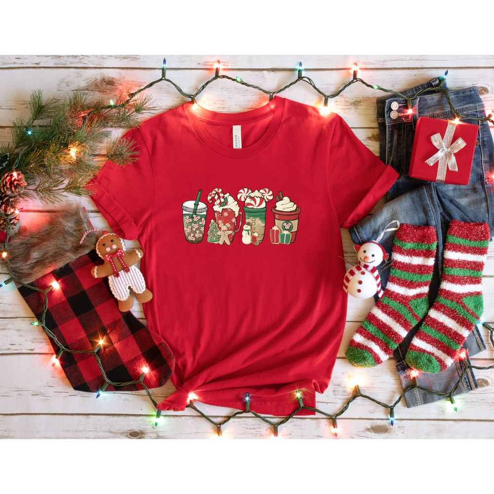 Disney Mickey Ears Coffee T-shirt, Disneyland Vacation Christmas T-Shirt, Coffee Lover Tee, Christmas T-Shirt, Christmas Party 2022, Xmas.jpg