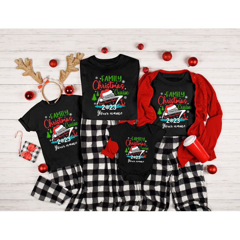 Family Christmas Cruise Making Memories Together 2023 Shirts,Christmas Cruise Crew,Christmas Vacay Shirts,Christmas Gift,Christmas Party Tee.jpg