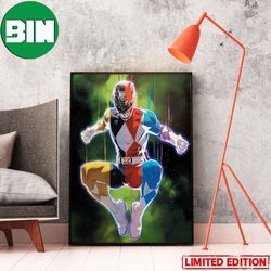 mighty morphin power rangers 30 home decor poster-canvas