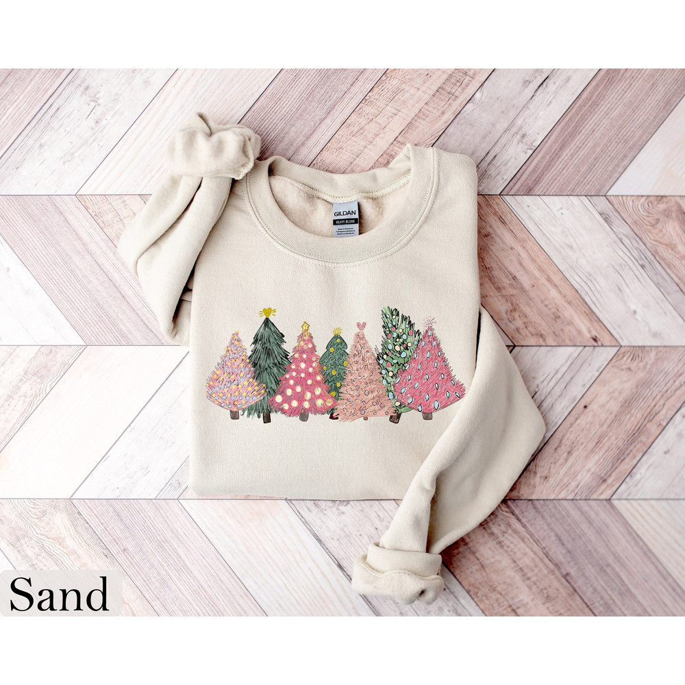 Christmas Tree Sweatshirt, Womens Christmas Shirt, Christmas Crewneck, Holiday Sweaters, Christmas Gift, Merry Christmas Shirt, Xmas Tshirt.jpg