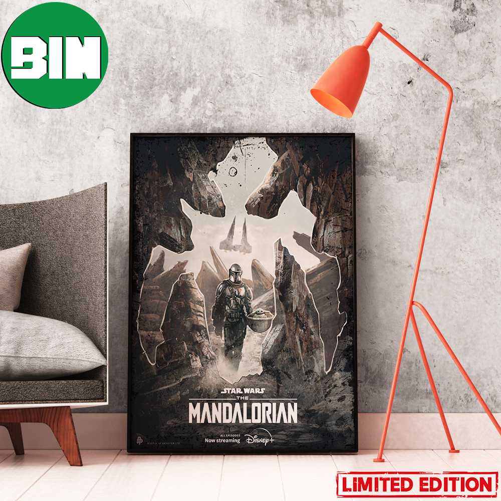 New Art Inspired By The Lastest Season Of The Mandalorian Star Wars Disney Plus Home Decor Poster-Canvas.jpg