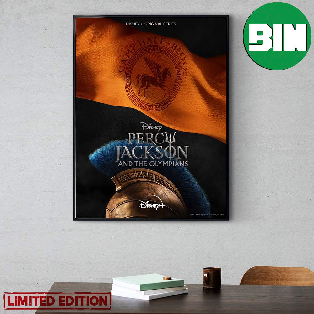 New Percy Jackson And The Olympians Promotional Poster Movie Disney Plus Poster Canvas.jpg
