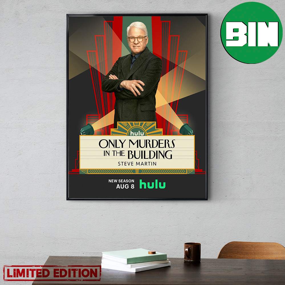 New Poster Movie Only Murders In The Building Steve Martin Poster Canvas.jpg