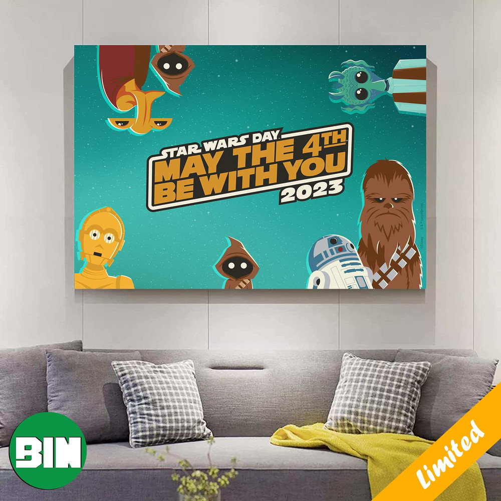 New Star Wars May The 4th Be With You New Poster Poster-Canvas.jpg