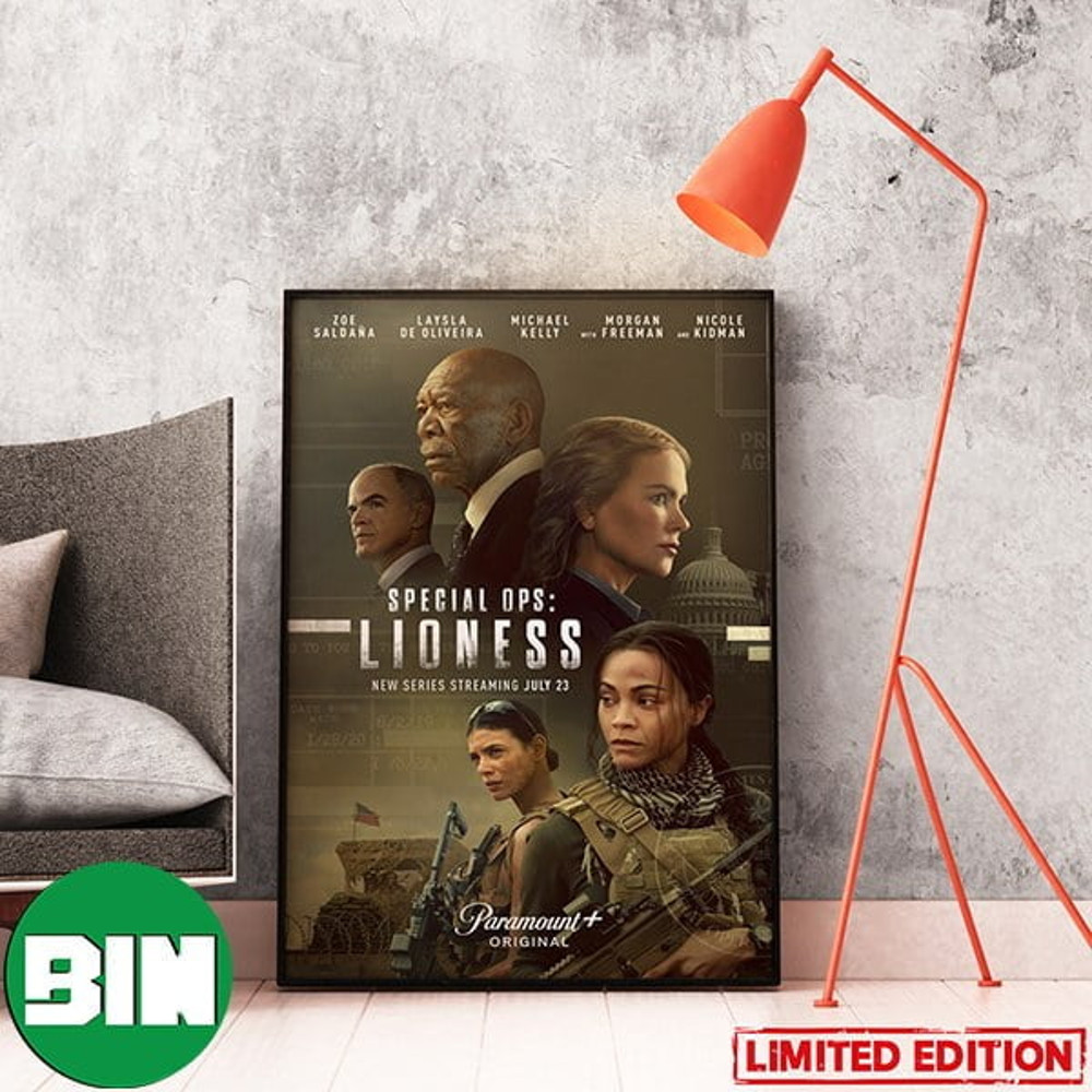 New TV Show Alert Special Ops Lioness Home Decor Poster Canvas.jpg