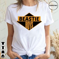 black logo beastie boys band doristino awesome shirts