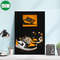 Nike Air Jordan 1 Mid Yellow Toe Black High And Low Sneaker Custom Poster-Canvas.jpg