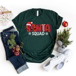 santa squad shirt, christmas squad shirt, christmas shirt, christmas gift, family christmas, family matching christmas s