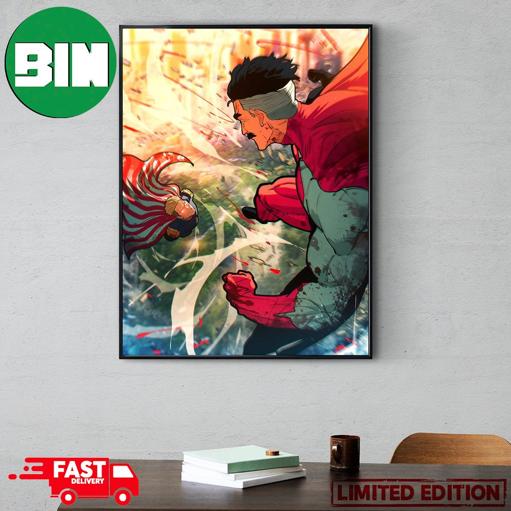 Omni Man vs Homelander Home Decor Poster Canvas.jpg
