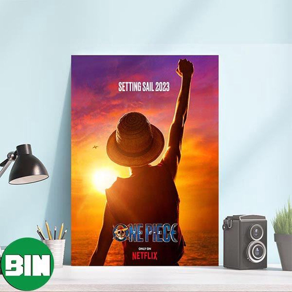 One Piece Live Action Hits Netflix in 2023 Setting Sail 2023 Canvas-Poster.jpg