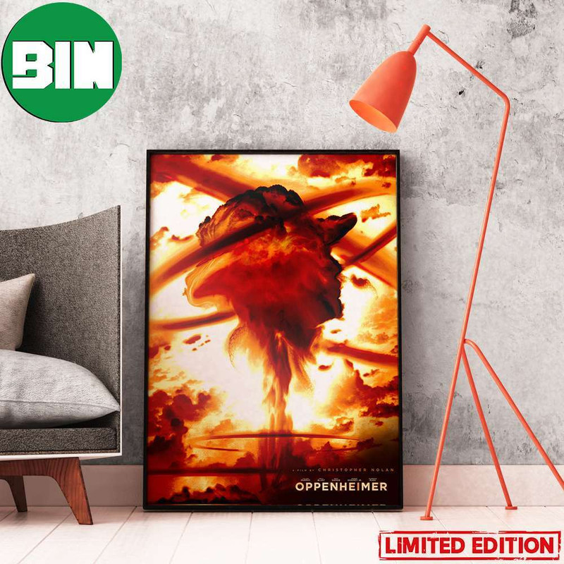 Oppenheimer New Poster Movie 2023 Home Decor Poster-Canvas.jpg