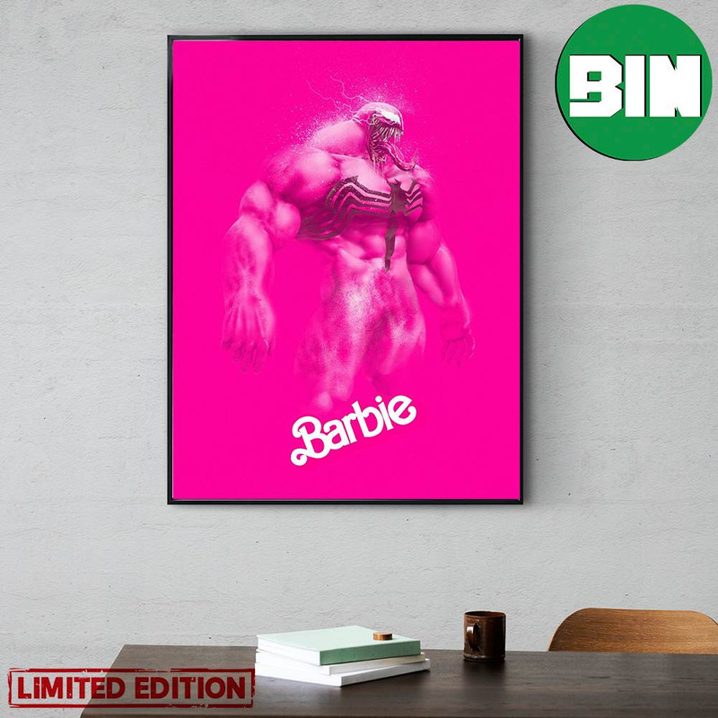 Pink Venom Barbie Style By BossLogic Funny Poster Canvas.jpg