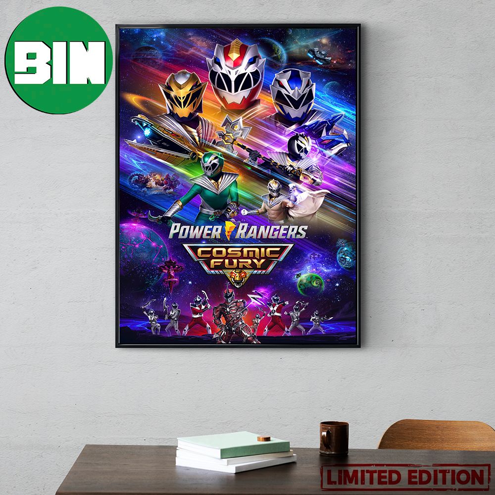 Power Rangers Cosmic Fury Poster Canvas.jpg