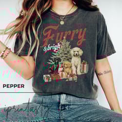 vintage christmas dogs shirt, christmas dogs shirt, christmas tshirt, iprintasty christmas, christmas gift for dog lover