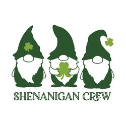 gnomes shenanigan crew svg, patrick svg, st patrick svg, shenanigan svg, shenanigans svg, shenanigan crew svg, st patric