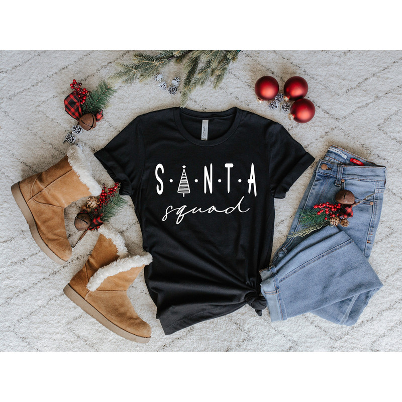 Santa Squad Shirt, Christmas Squad Shirt, Christmas Shirt, Christmas Gift, Family Christmas, Family Matching Christmas Shirt, Santa Crew.jpg