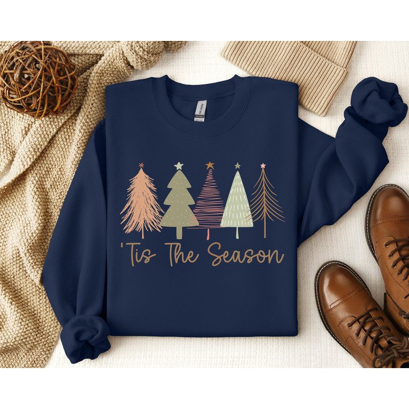 Tis The Season, 'Tis the Season Sweatshirt, Christmas Sweatshirt, Christmas, Christmas Tree Sweatshirt, Funny Christmas Sweatshirt.jpg